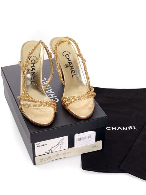 taille chaussure chanel|chanel sandals official site.